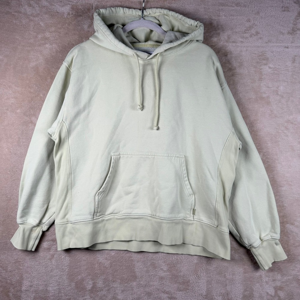 Tna Aritzia Hoodie Sage Green Kangaroo Pocket Fleece Sweatshirt Size 1 Athletic